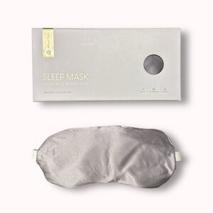 NEW w/box Alieva Spa 100% mulberry silk heatable weighted eye mask